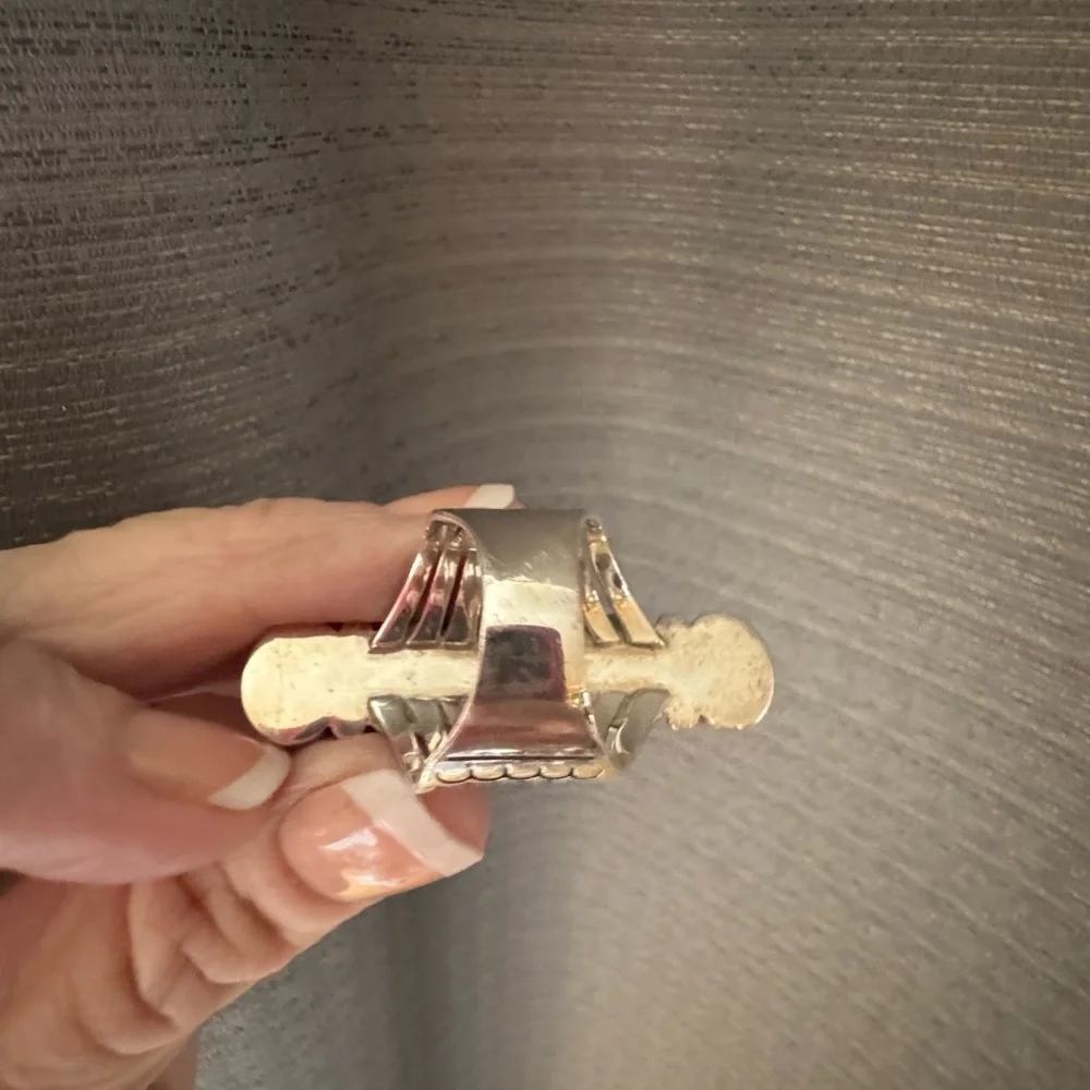 Native American sterling silver and blue lapis ring - Picture 3 of 3